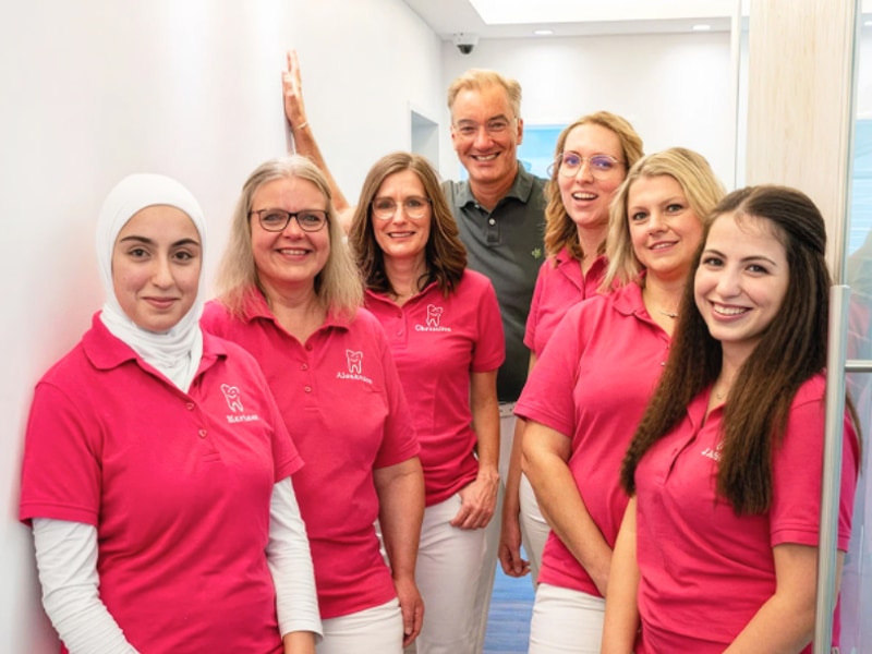 Team der Zahnarztpraxis Dr. Himmen